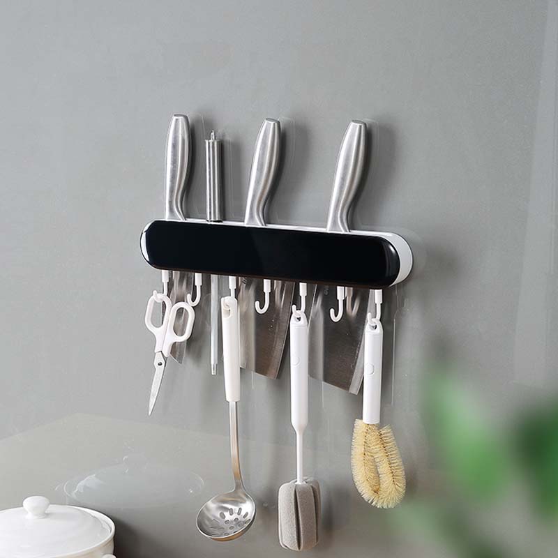 Organisateur mural multifonctionnel pour couteaux et outils