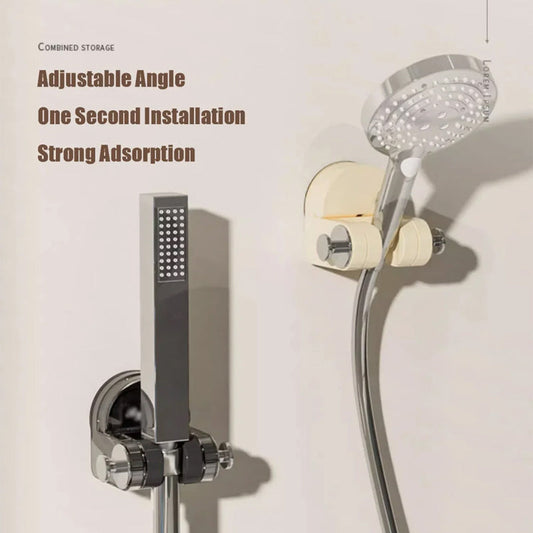 🎈Porte-douche à ventouses intégré🎈 Milleur prix！