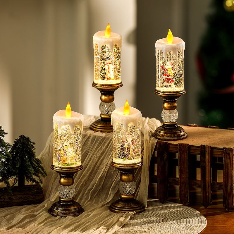 🎁Promotion exceptionnelle 49 % de réduction🎅Bougie de Noël veilleuse🕯️