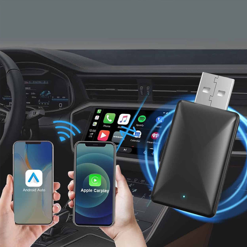 Adaptateur CarPlay sans fil avec port USB