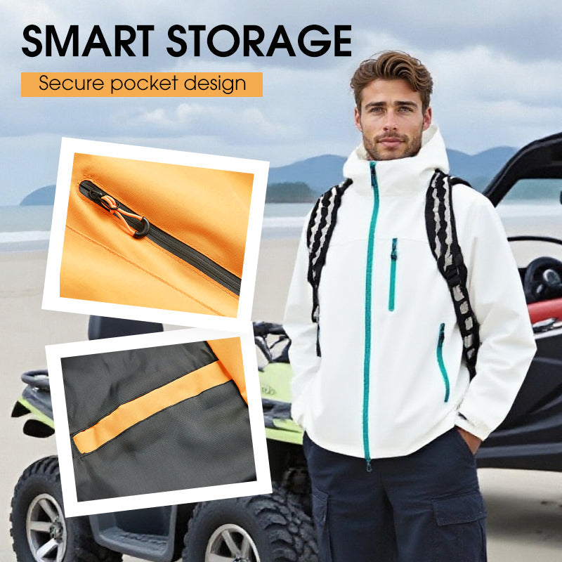 ⏳Promotion Éclair⏰Veste imperméable sport-extérieur à capuche🧥