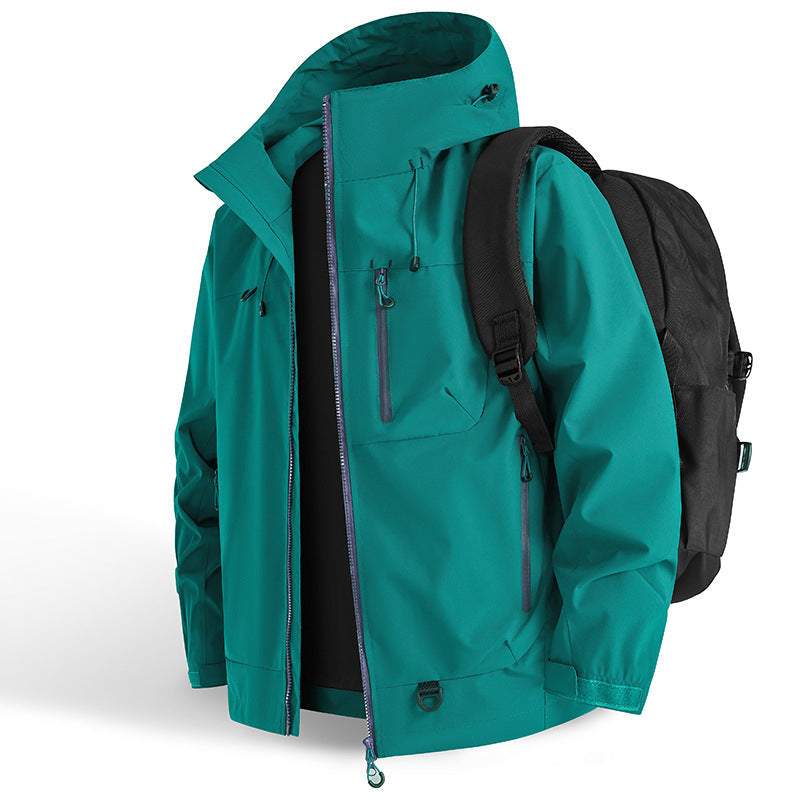 ⏳Promotion Éclair⏰Veste imperméable sport-extérieur à capuche🧥