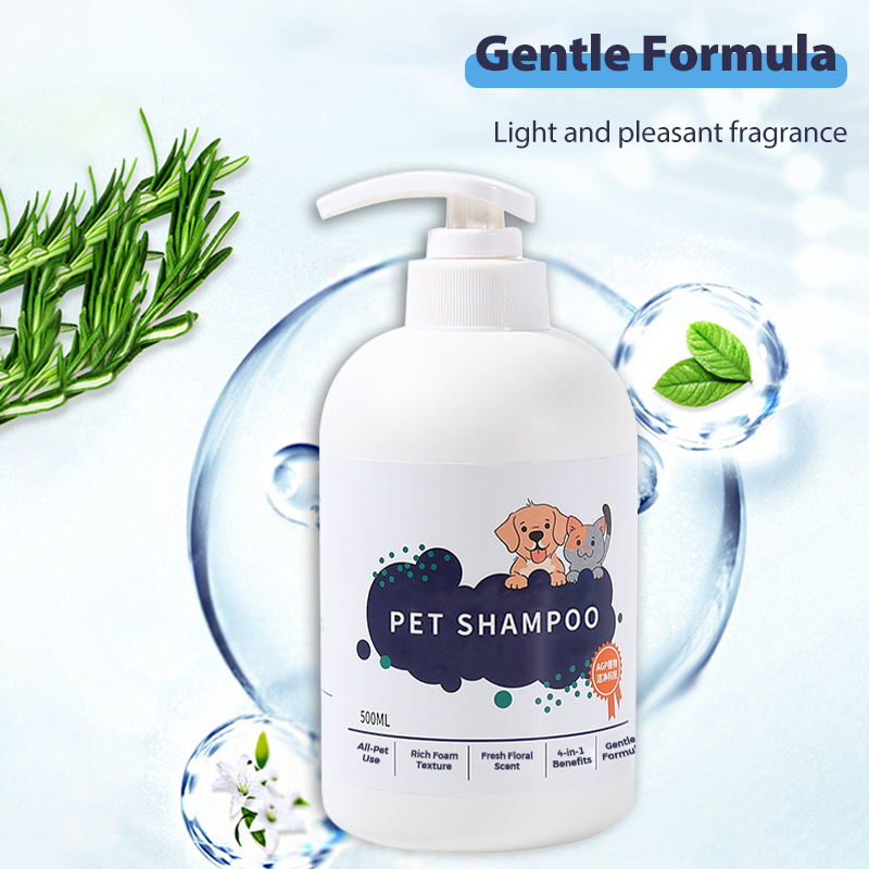 Shampooing tout-en-un doux et rafraîchissant pour animaux de compagnie