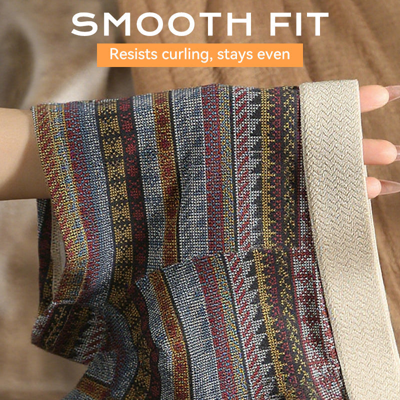 Boxers respirants à motif géométrique pour hommes (achetez-en 1 obtenez-en 2 gratuits)