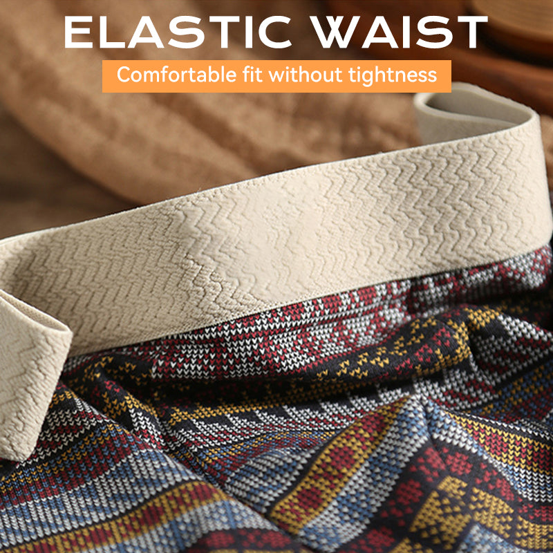 Boxers respirants à motif géométrique pour hommes (achetez-en 1 obtenez-en 2 gratuits)