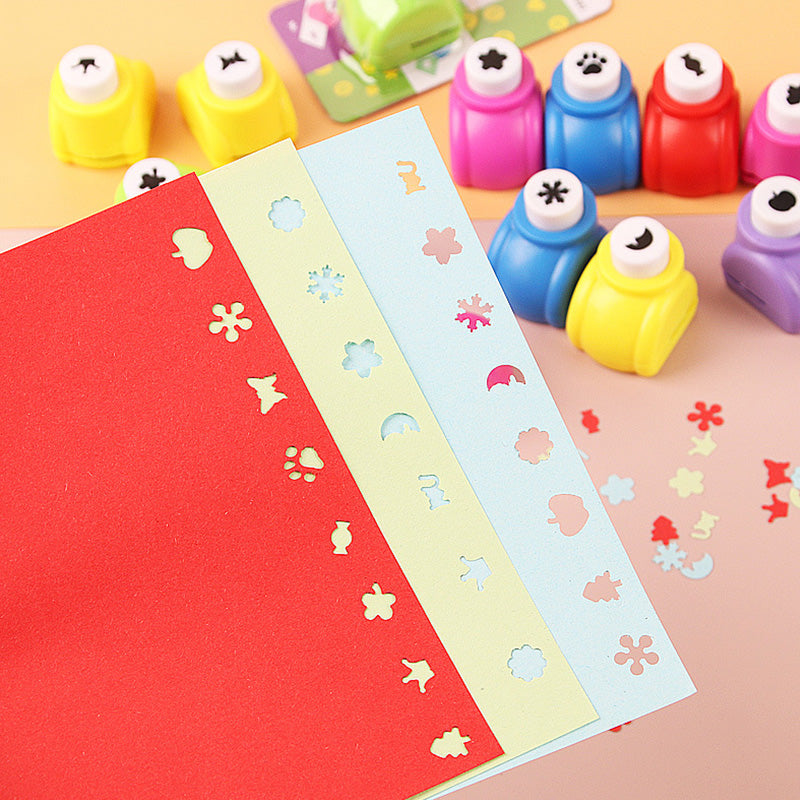 🎨 50% DE RÉDUCTION ! ✨ Perforatrice DIY Loisirs Créatifs Enfant - Crée des Formes Mignonnes (Cœurs/Étoiles/Flocons) pour Scrapbooking et Cartes 🎁📏