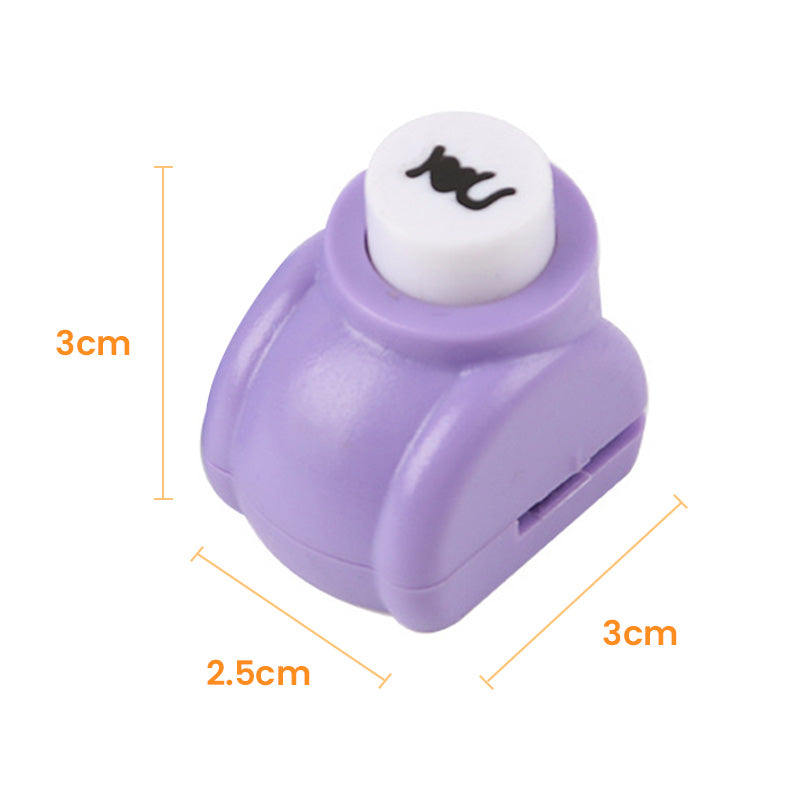 🎨 50% DE RÉDUCTION ! ✨ Perforatrice DIY Loisirs Créatifs Enfant - Crée des Formes Mignonnes (Cœurs/Étoiles/Flocons) pour Scrapbooking et Cartes 🎁📏