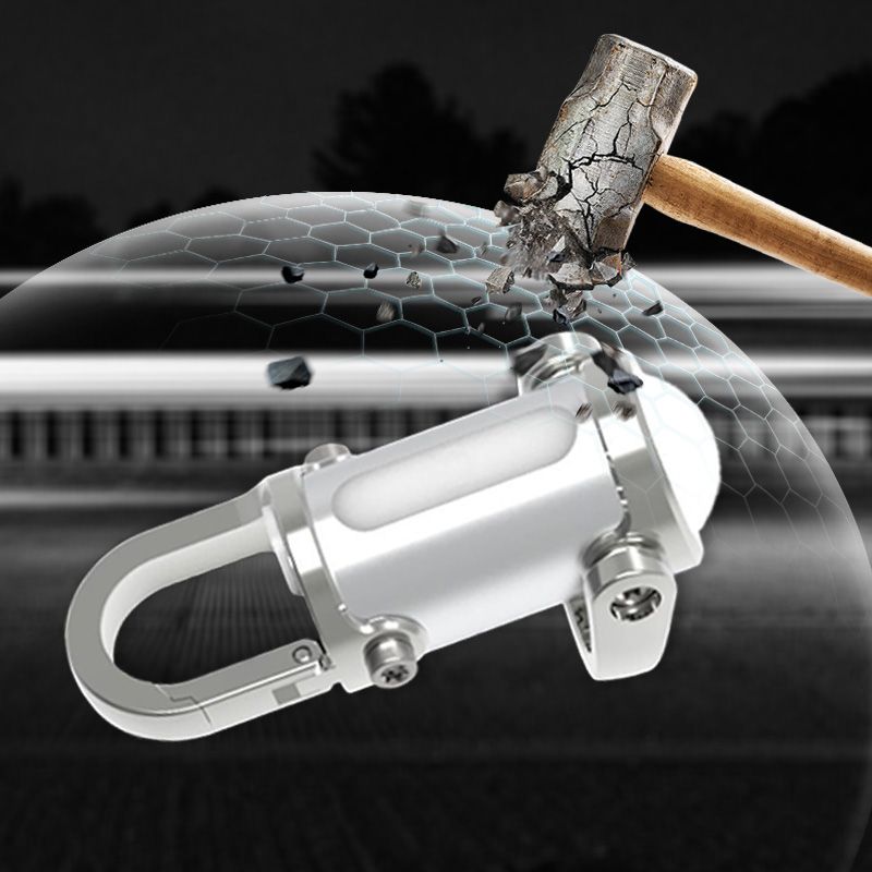 1200LM Mini Lampe Torche à Porte-Clés Ultra Brillante Étanche