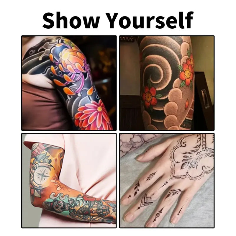 🌈Soldes exceptionnels 49 % de réduction🎨Set de 10 marqueurs pour tatouages temporaires