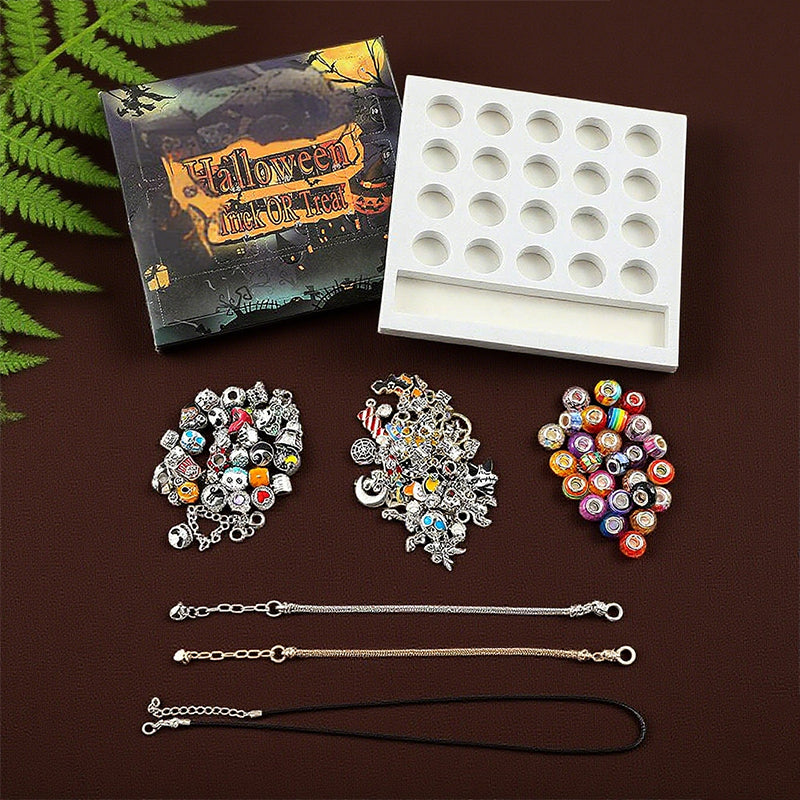 Ensemble bracelet et collier DIY pour enfants pour Halloween