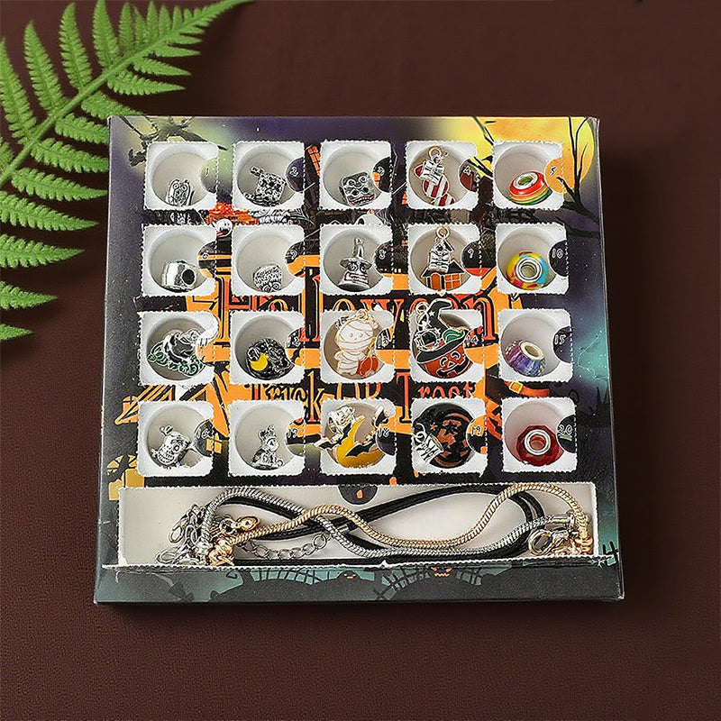 Ensemble bracelet et collier DIY pour enfants pour Halloween