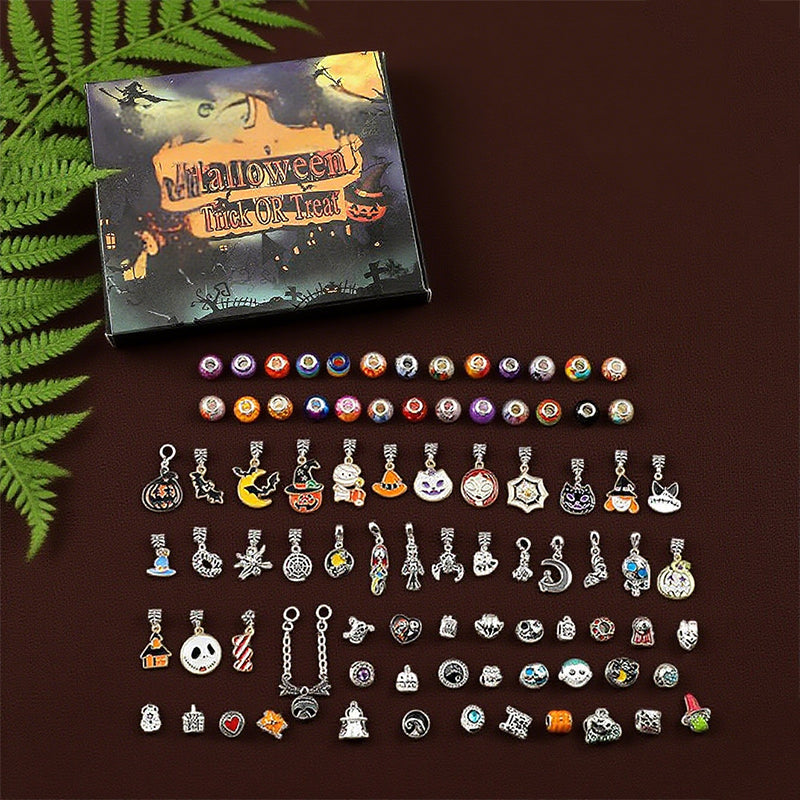 Ensemble bracelet et collier DIY pour enfants pour Halloween