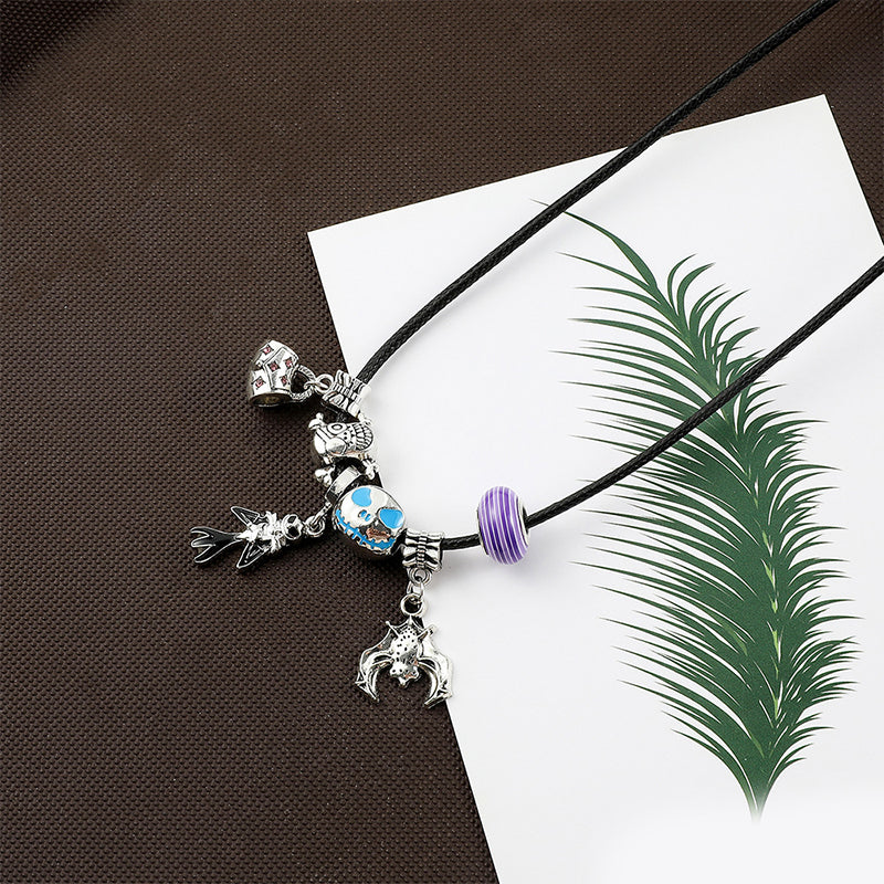 Ensemble bracelet et collier DIY pour enfants pour Halloween