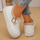 Chaussures confortables et chaudes à semelle épaisse pour femmes