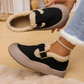 Chaussures confortables et chaudes à semelle épaisse pour femmes