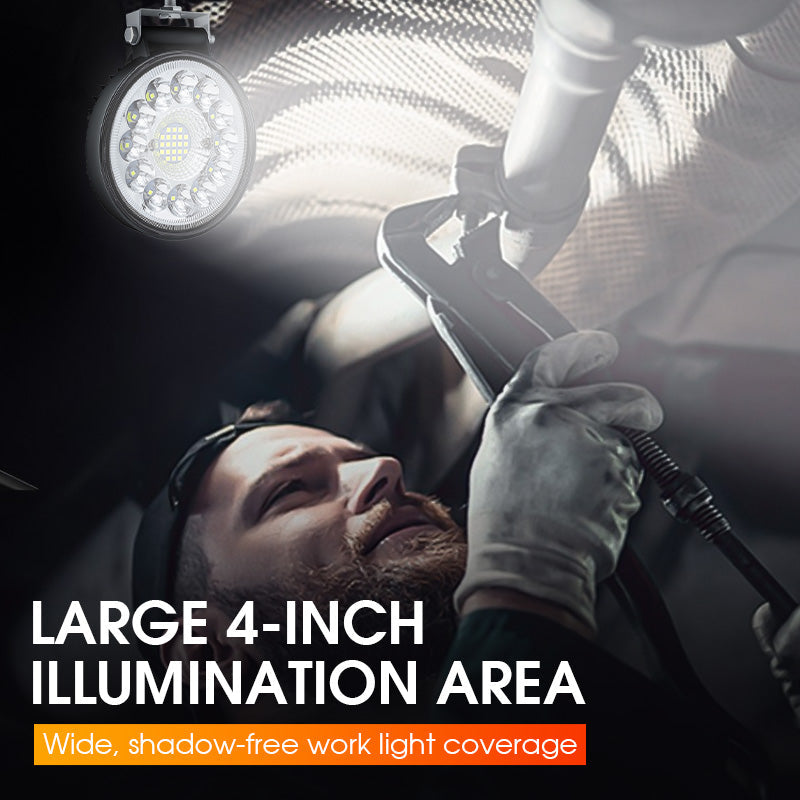 🔦 50% DE RÉDUCTION ! 🚗 Projecteur LED 4 Pouces 99W - Éclairage Extrême pour Off-Road, Étanche IP67 et Résistant aux Chocs 🏔️⚡