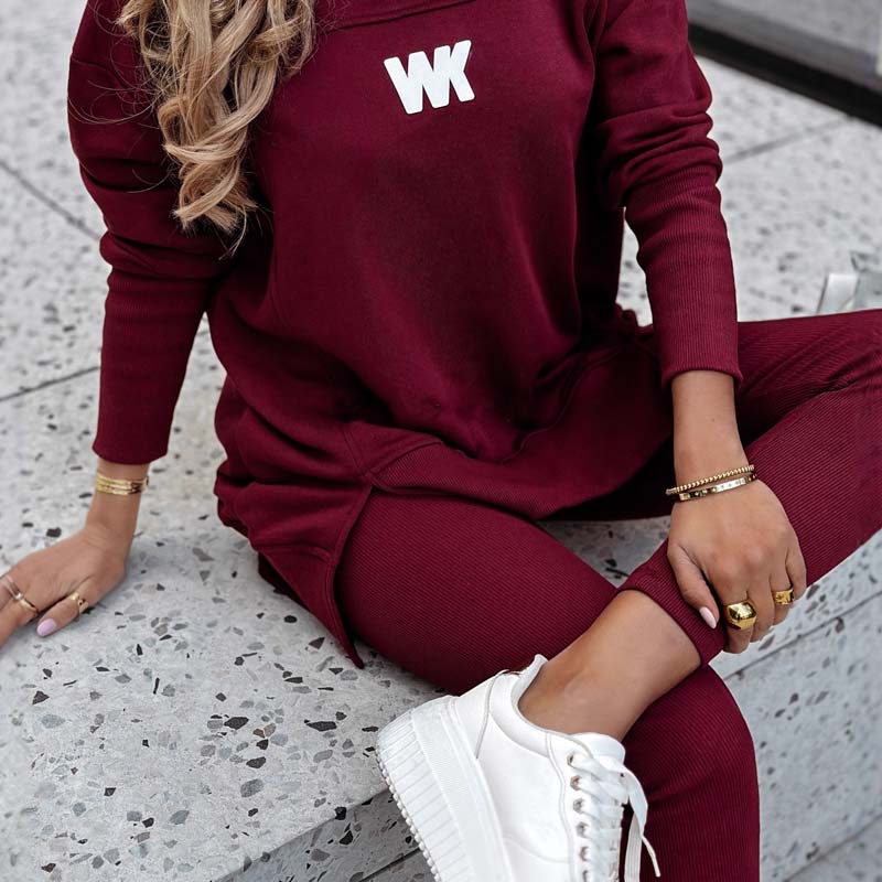 Ensemble sweat-shirt et leggings décontracté pour femmes