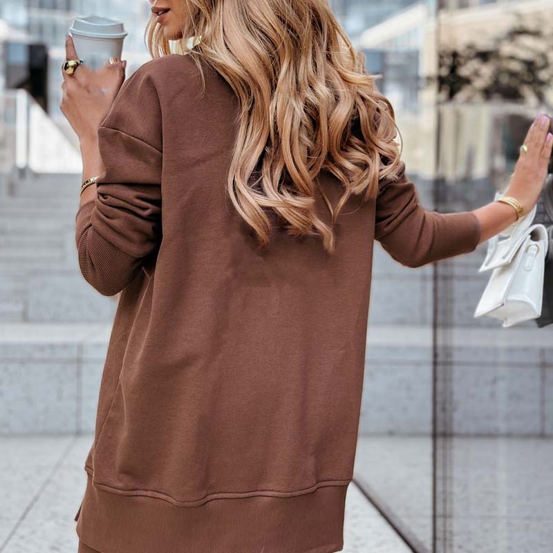 Ensemble sweat-shirt et leggings décontracté pour femmes