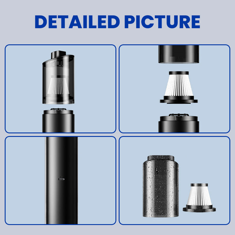 🏆Vente flash Plus de 20 000 exemplaires vendus ! 🔥 Aspirateur portable sans fil pour voiture et maison