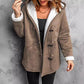 Manteau Femme en Daim à Capuche avec Doublure Polaire