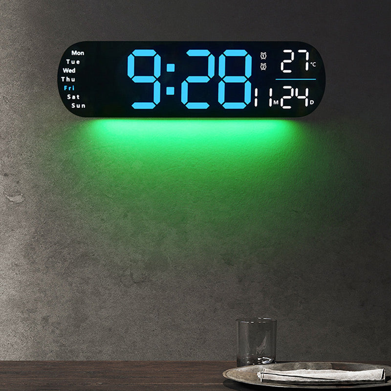 ⏳Spécial à durée limitée⏰Horloge murale numérique LED décorative multifonctionnelle🕰️