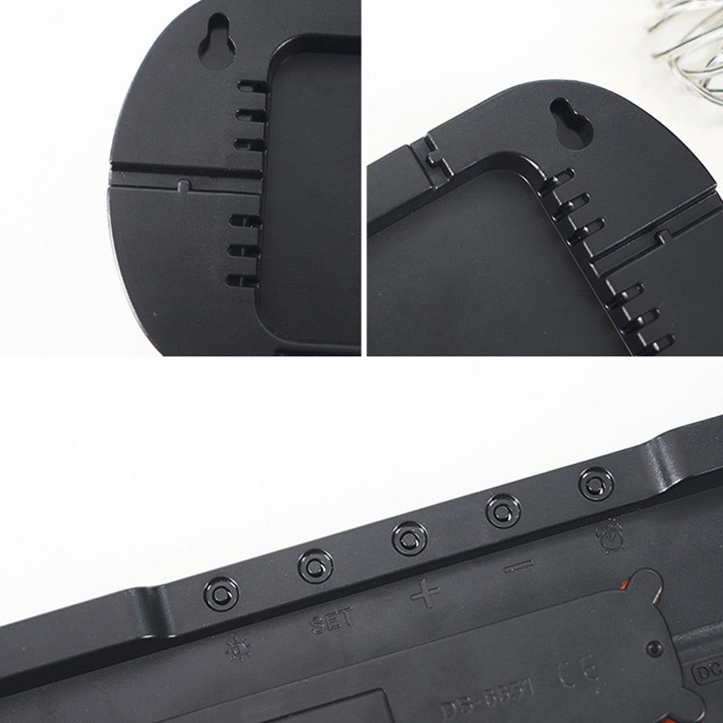 ⏳Spécial à durée limitée⏰Horloge murale numérique LED décorative multifonctionnelle🕰️