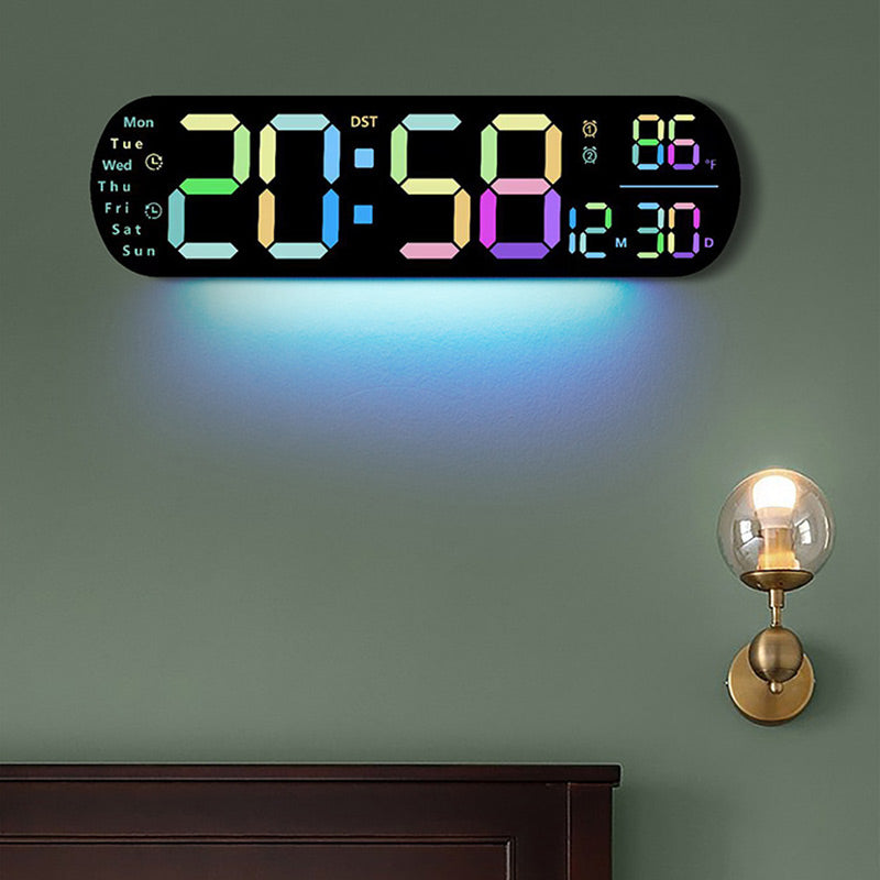 ⏳Spécial à durée limitée⏰Horloge murale numérique LED décorative multifonctionnelle🕰️