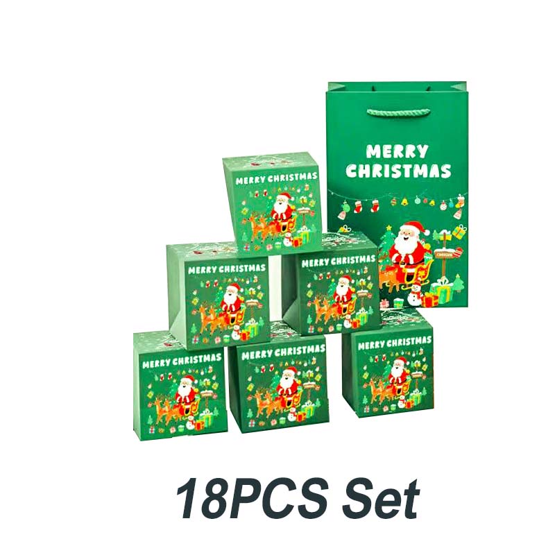 🎅Boîte cadeau de Noël pliable et rebondissante unique🎄