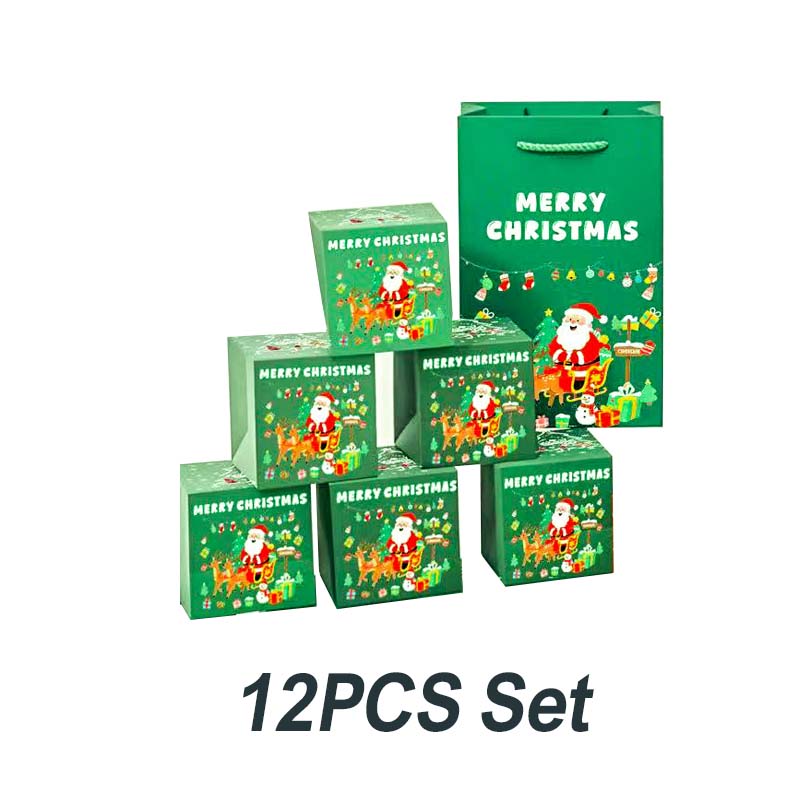 🎅Boîte cadeau de Noël pliable et rebondissante unique🎄