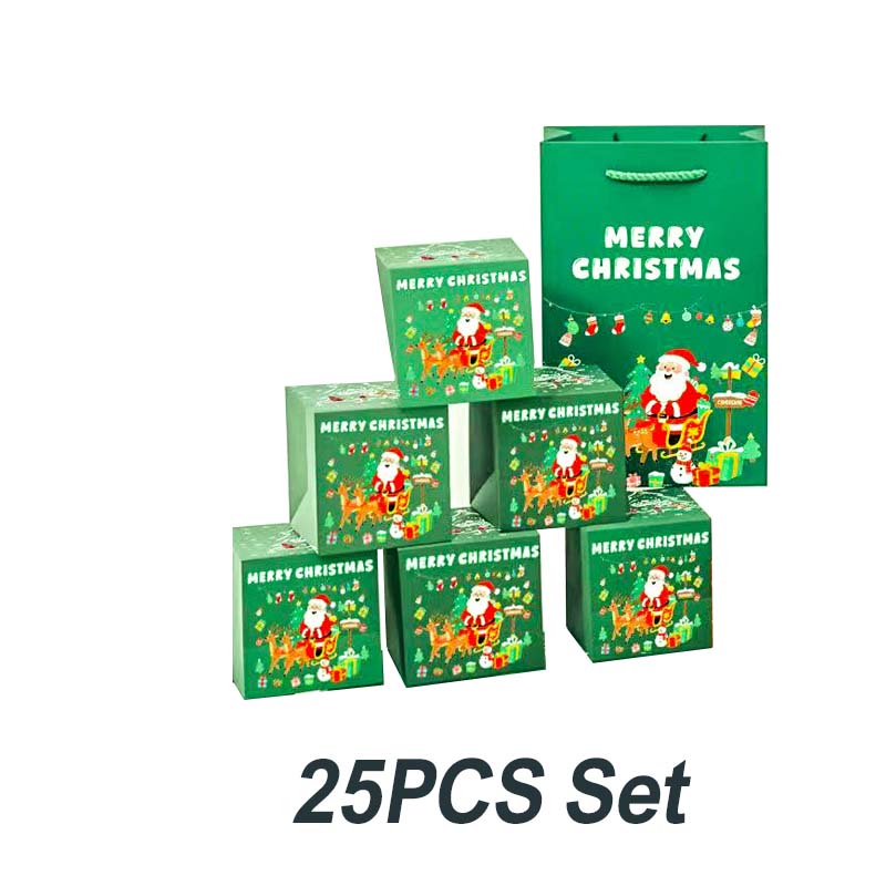 🎅Boîte cadeau de Noël pliable et rebondissante unique🎄