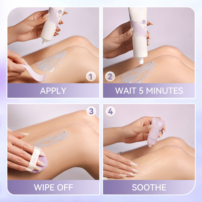 🥳2026 – GRANDES SOLDES🥳💞Plus de 50 000 exemplaires vendus !💚🌸 Épilation douce, totalement indolore ! Crème naturelle pour une peau lisse – 50 % de réduction ! ✨🌿