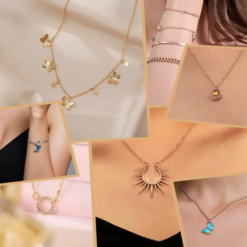 Boîte mystère pour bijoux de Noël 24PC