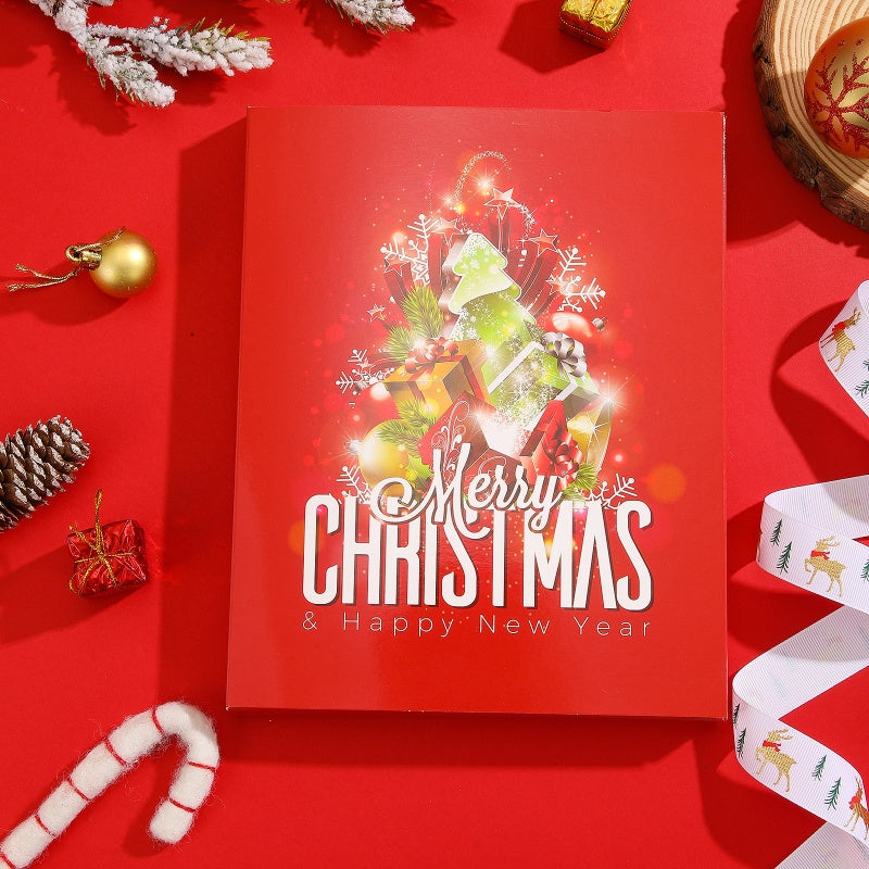 Boîte mystère pour bijoux de Noël 24PC