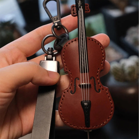 Porte-clés violon au design tendance