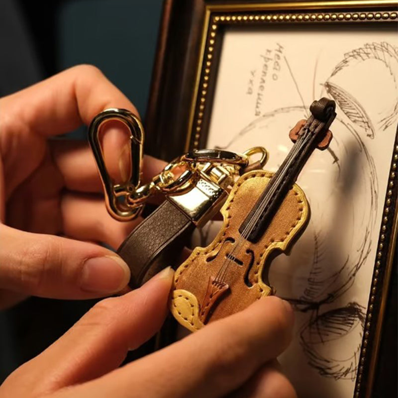 Porte-clés violon au design tendance