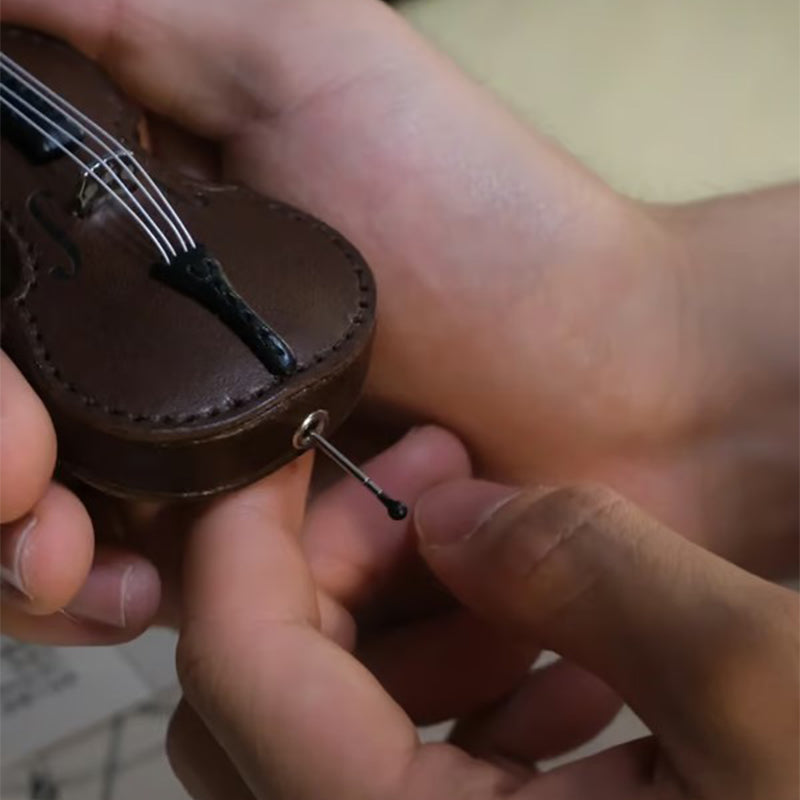 Porte-clés violon au design tendance