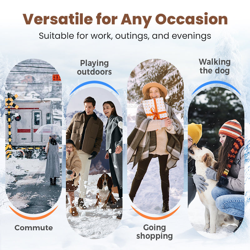 Bottines Femme à Talon Épais - Chaudes et Douillettes 🔥 SOLDE EXCEPTIONNELLE -49%