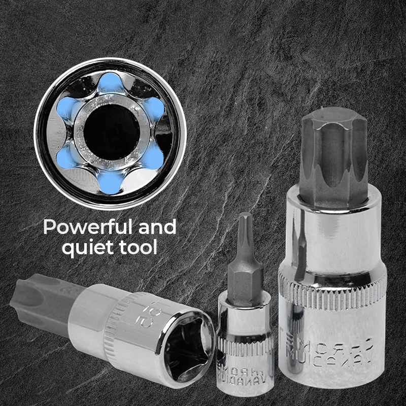 🔧 60% DE RÉDUCTION ! ⚙️ Jeu de Douilles en Acier CR-V - 32 Pièces avec Cliquet, Compatible avec la Plupart des Écrous et Boulons 🛠️📦
