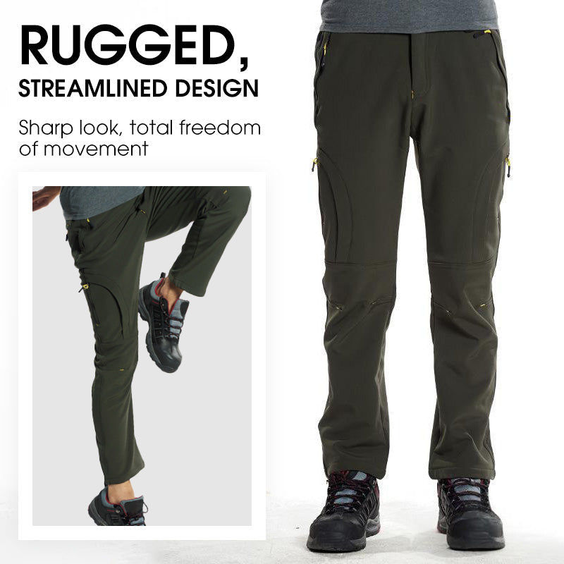 Pantalon thermique extensible imperméable pour homme
