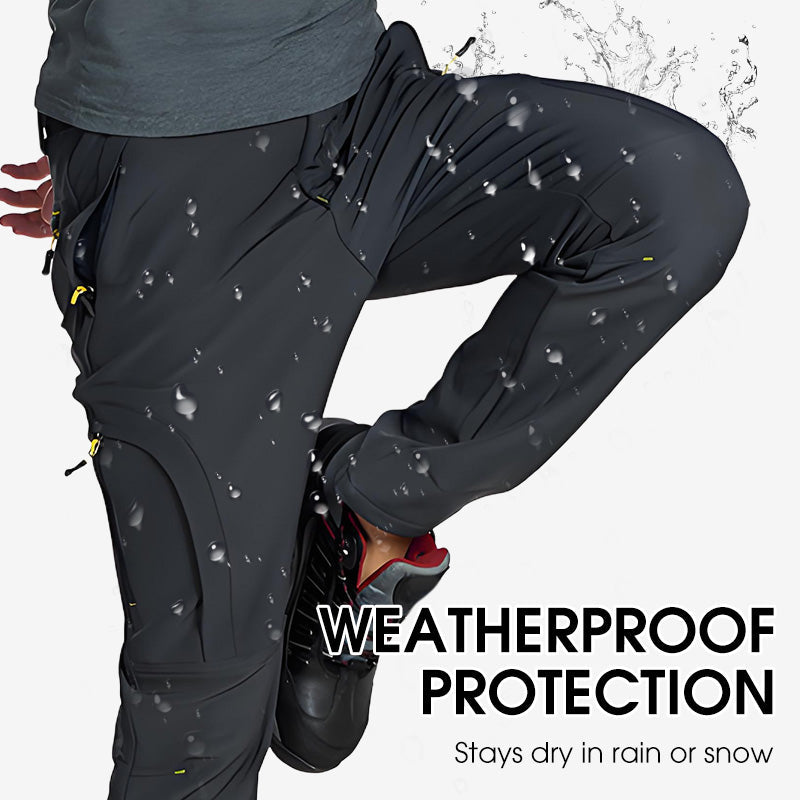 Pantalon thermique extensible imperméable pour homme