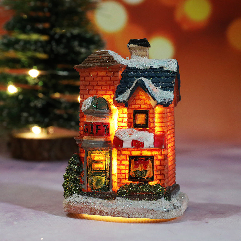 🎄 50% DE RÉDUCTION ! ✨ Miniature Maison de Noël LED - Décoration de Table Lumineuse avec Effet Neige, Ambiance Féerique pour les Fêtes 🏠📦