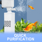 💦Filtre 3 en 1 pour aquarium – filtration, oxygénation et pompage de l'eau🐠