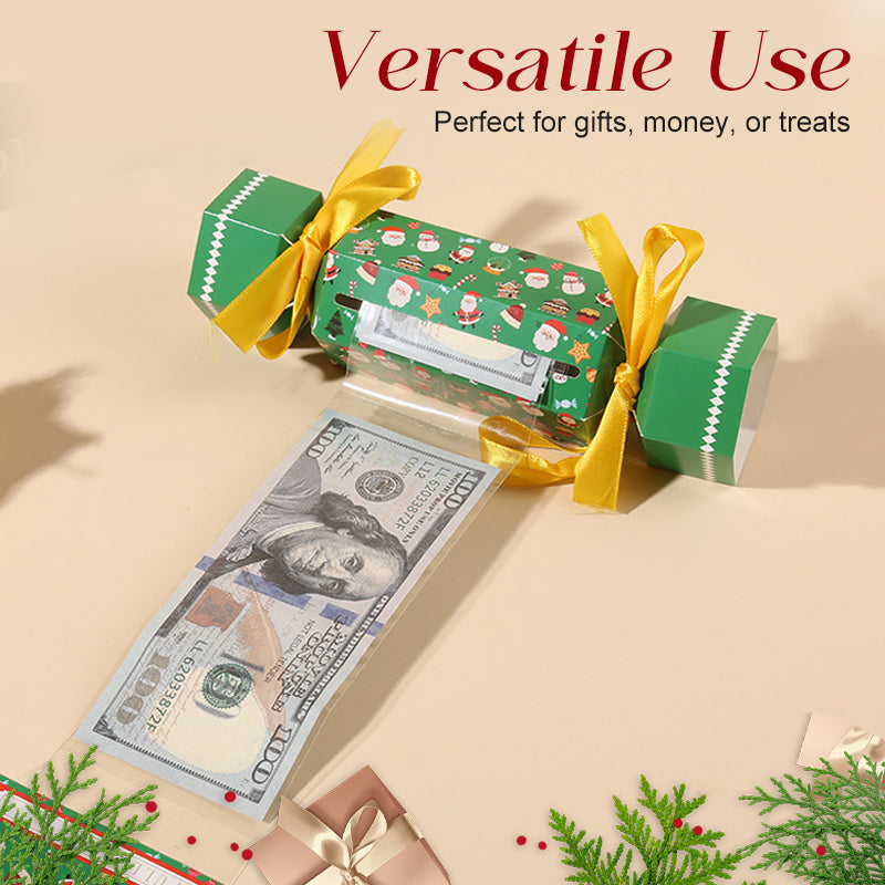 🎄DERNIER JOUR DE SOLDES 50 % DE RÉDUCTION🔥Boîtes surprises de bonbons de Noël - Porte-monnaie pour espèces