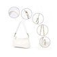👜✨ Sac Bandoulière Femme aux Lanières Interchangeables – L'Art du Porté Polyvalent dans un Écrin Minimaliste