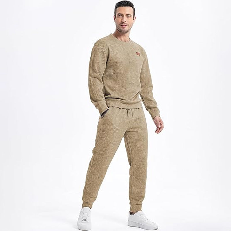 Ensemble athlétique 2 pièces pour homme - Sweat-shirt et pantalon de jogging