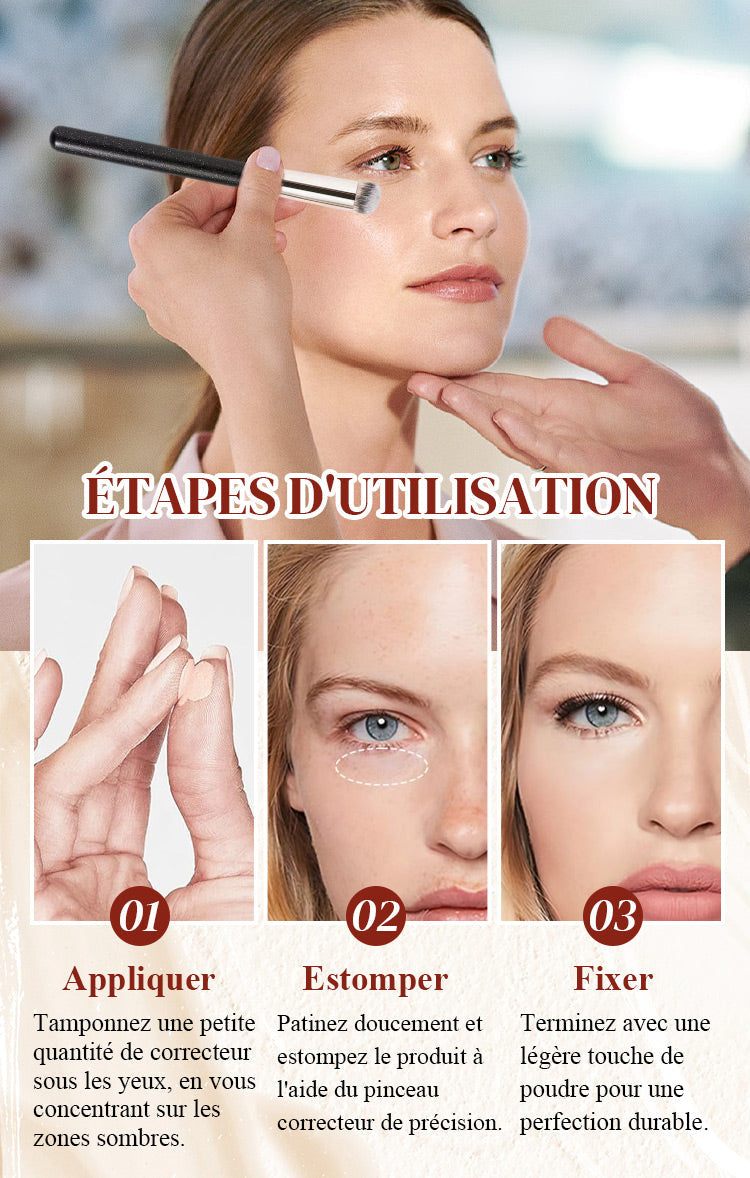 🏆🌸Acheter 1 obtenez 1 gratuit🌸✨Anti-cernes CC à base d'argile teintée