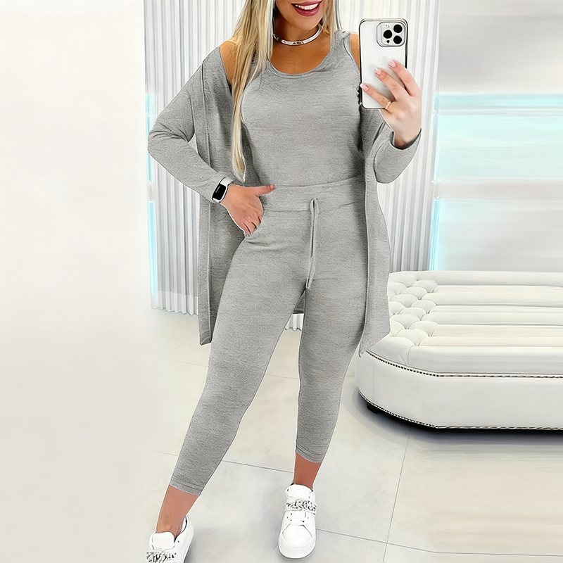💕Ensemble 3 pièces décontracté et élégant pour femme