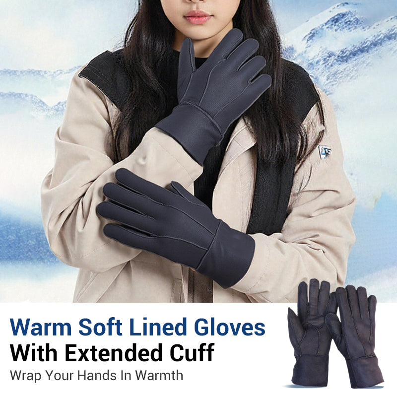 🎄✨Soldes de Noël à durée limitée🎁Gants chauds double épaisseur 100 % laine douce