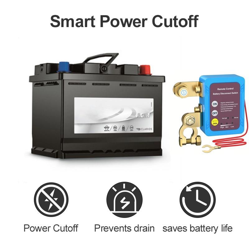 ⚡Interrupteur de déconnexion de batterie pour voiture télécommandée