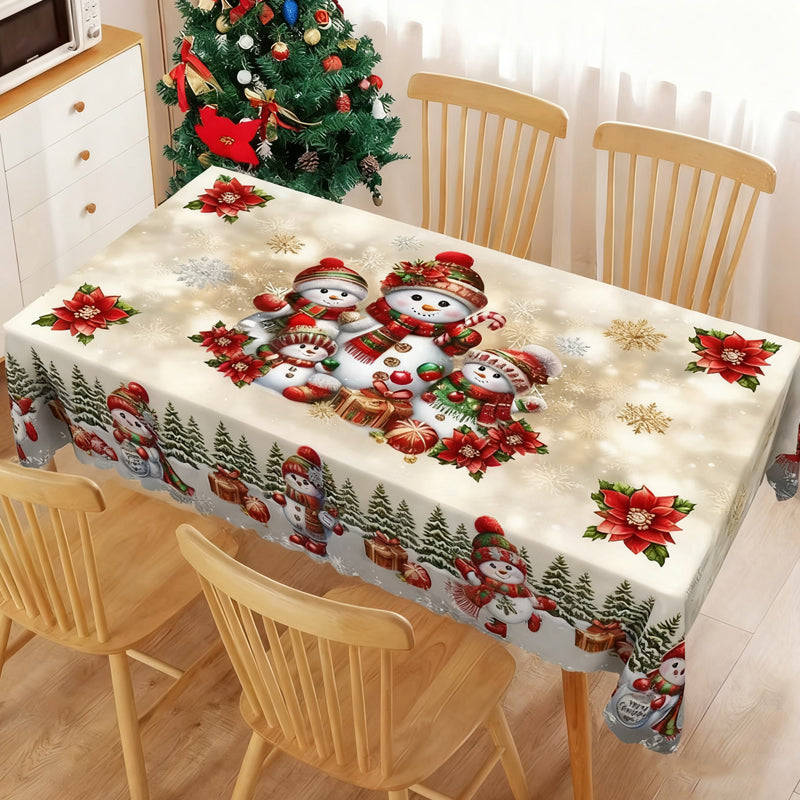🔥 Tant que le stock dure : 46 % de réduction ! 🎉 Nappe élégante à motif de Noël